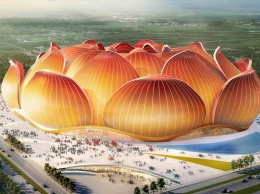 Лотос в Гуанчжоу: детали проекта самого большого стадиона мира