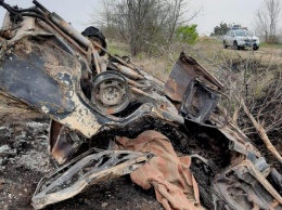 Заживо сгорел водитель «Жигулей» в Лиманском районе