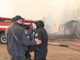 В Житомирской области полиция расследует масштабные пожары в пяти районах