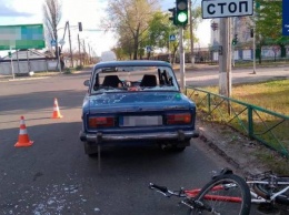 В Рубежном случилось ДТП с участием велосипедиста