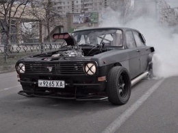 Украинец превратил «Волгу» в крутой дрифт-кар с 5,0-литровым двигателем Ford