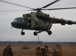 Причиной экстренной посадки вертолета ВСУ стала поломка двигателя