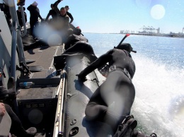 В Одессе спецназ ВМСУ учился противодействовать подводным диверсантам противника