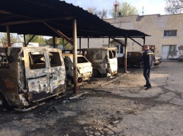 Под Запорожьем сгорели 9 авто: пострадавшие заявляют о поджоге, из-за отказа платить "дань"