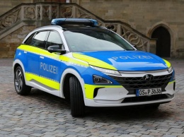 Полиция Германии начала использовать водородные автомобили
