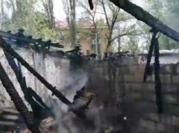 В Покровском районе Кривого Рога загорелись сараи