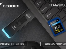 TEAMGROUP запустила продажи флэш-накопителей T-FORCE SPARK RGB USB