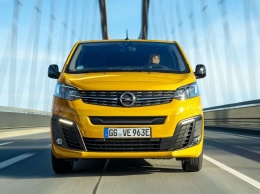 Opel раскрыл характеристики электрического фургона Vivaro