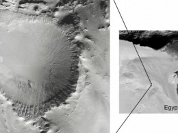 В Сахаре найден гигантский ударный кратер