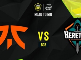 Fnatic нанесли первое поражение Team Heretics на ESL One: Road to Rio