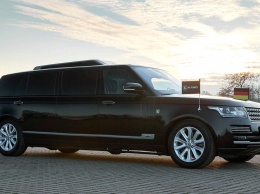 Первые фото роскошного бронированного лимузина Range Rover для олигархов