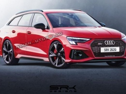 Audi RS 3 Avant впервые показали на рендерах