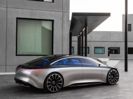 Электрический Mercedes-Benz EQS сможет похвастаться полноуправляемым шасси (ВИДЕО)