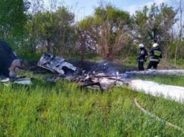 Крушение самолета под Днепром: правоохранители назвали причину аварии. Видео