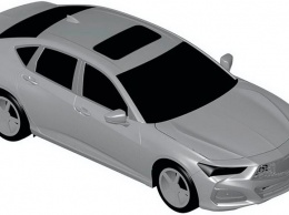 Acura запатентовала изображения седана TLX
