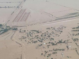 Опубликовано видео последствий прорыва дамбы водохранилища в Узбекистане