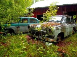 В Европе обнаружили кладбище старых советских авто