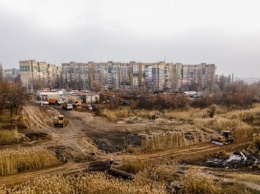 В Кривом Роге в балку Калетина сливают канализацию