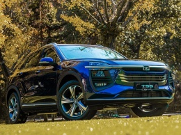 Красивый кросс-купе Zotye TS5 представили в Китае