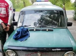 Полицейские задержали нарушителей, которые угнали ВАЗ под Кривым Рогом