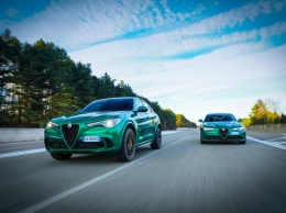 Компания Alfa Romeo обновила Giulia Quadrifoglio и Stelvio Quadrifoglio