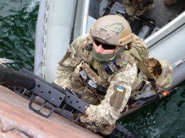 Штурм и абордаж корабля: спецназ ВМС провел учения в Одесском порту