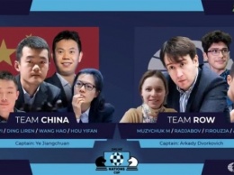 Шахматы: на Кубке наций китайцы пока вне конкуренции