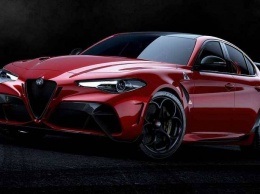В сети показали рендер купе Alfa Romeo Giulia GTAm