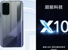 Опубликованы фотографии смартфона Honor X10 5G