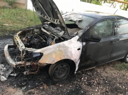 На юге Одесской области сожгли автомобиль, принадлежащий местному активисту и блогеру