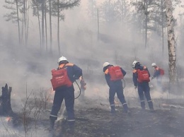 Добровольцы ВСКС продолжают тушение пожаров в Забайкалье