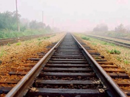 В Запорожье рухнул железнодорожный состав (ФОТО)