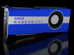 AMD выпустила профессиональную видеокарту Radeon Pro VII