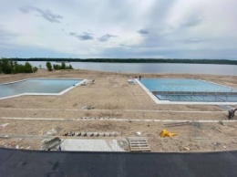 На запорожской Набережной в конце весны откроют водно-развлекательный комплекс (Фото)