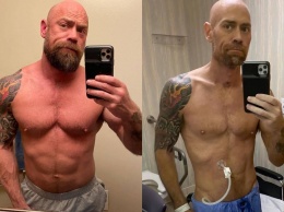 ''Не мог даже держать телефон'': медбрат из США за время болезни COVID-19 потерял 23 кг. Фото до и после