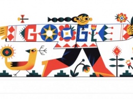 Google посвятил дудл Дню вышиванки