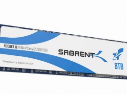 Sabrent Rocket Q - первый SSD M.2 с NVMe объемом 8 ТБ, но пока по непонятной цене
