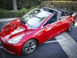 За переделку Tesla в кабриолет просят стоимость самой Tesla (ФОТО)