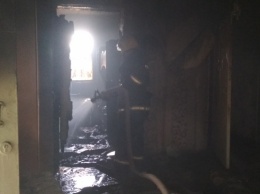 В Нижнесерогозском районе спасатели ликвидировали пожар в жилом доме