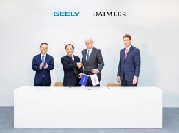 Geely собирается укрепить связи с концерном Daimler