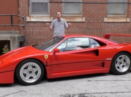 Легендарная Ferrari F40 с пробегом 311 километров выставлена на продажу