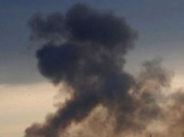 Мелитополь накрывает едкий дым с запахом горящего пластика (видео)
