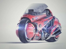 В сети показали концепт мотоцикла из аниме Акира (ФОТО)