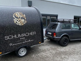 Ральф Шумахер купил «Ниву» для перевозки вина. Фотофакт