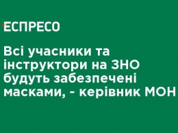 Все участники и инструкторы на ВНО будут обеспечены масками, - руководитель МОН