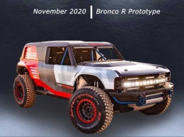 Тестовые Ford Bronco плещутся в грязи (ВИДЕО)