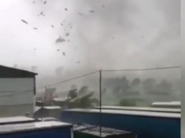 В Белгородской области сняли срывающий крыши ураган
