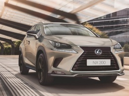 Кроссовер Lexus NX получил «черную» версию в России