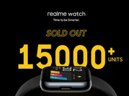 Первую партию Realme Watch раскупили за две минуты