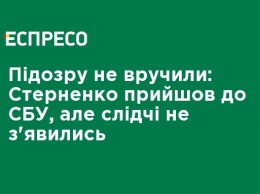 Подозрение не вручили: Стерненко пришел в СБУ, но следователи не появились